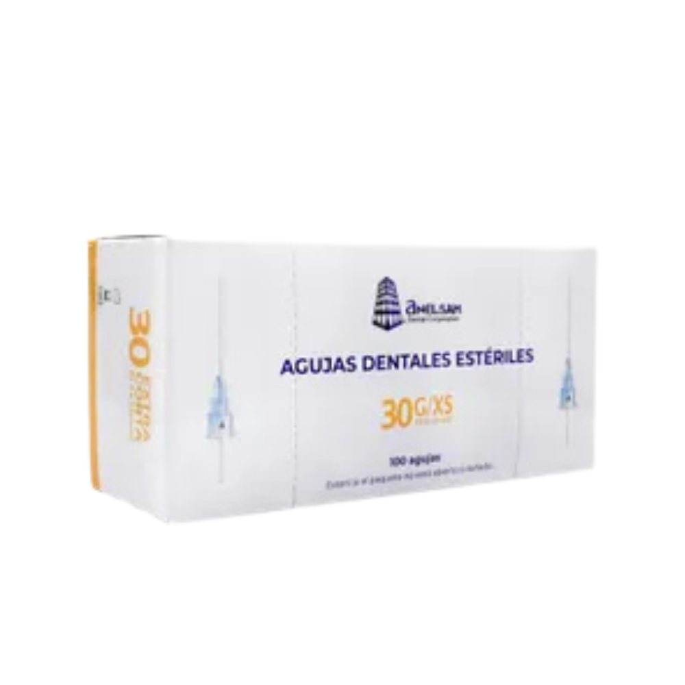 Aguja Dental Anelsam Caja C/100
