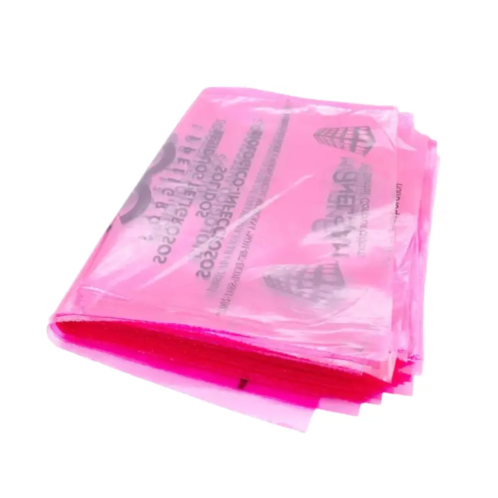 Bolsa RPBI 20 X 30 cm Roja (Residuos Punzocortantes Biologico Infecciosos)