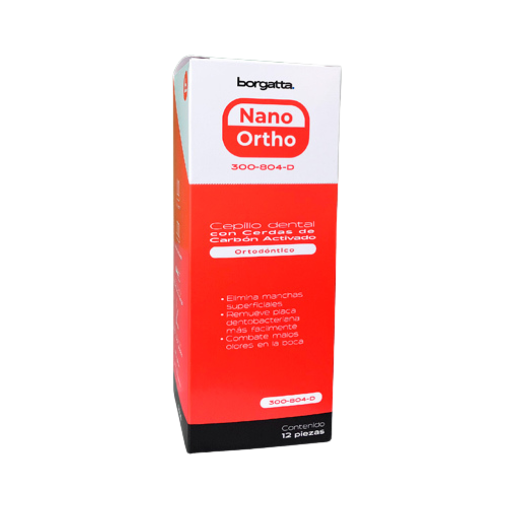 Cepillo Dental Nano Ortho Borgatta