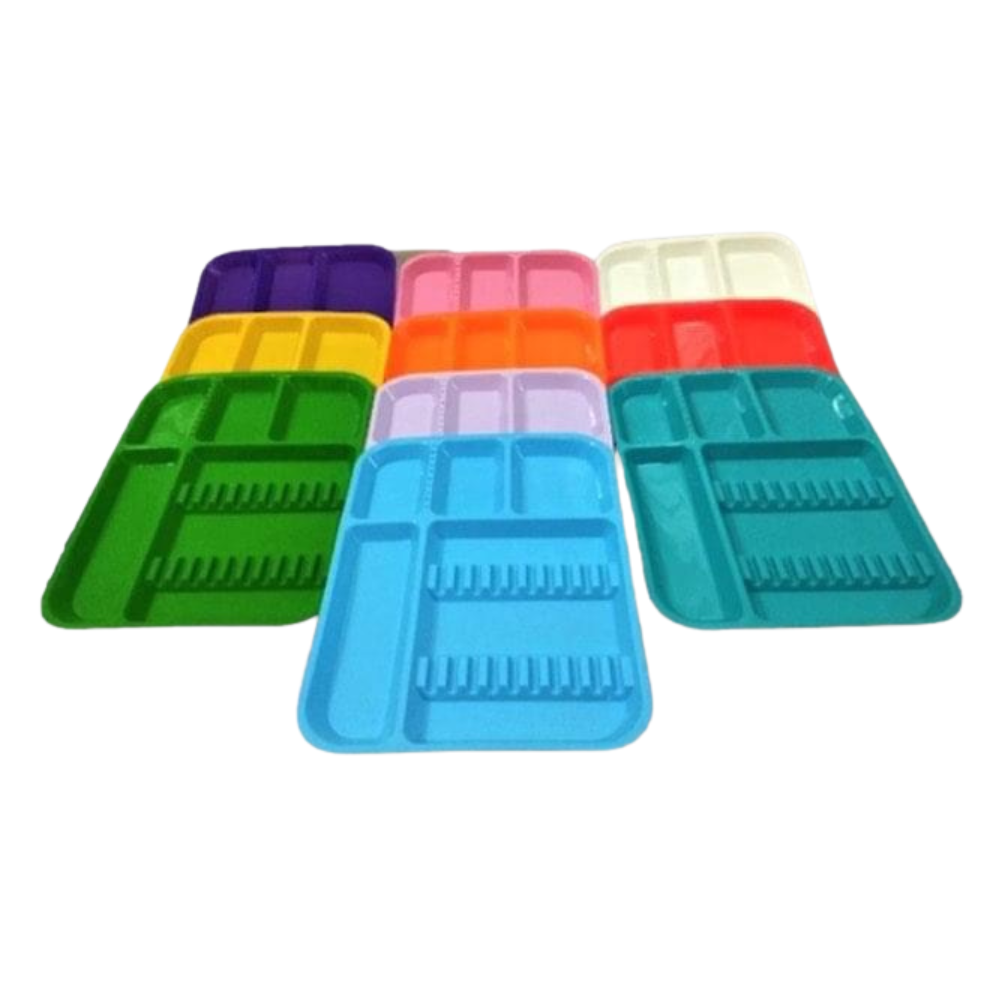 Charola Divisiones Grande Plastico P/ Instrumental