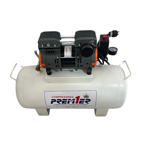 Compresor 1 Hp 48 lts Libre de Aceite Premier