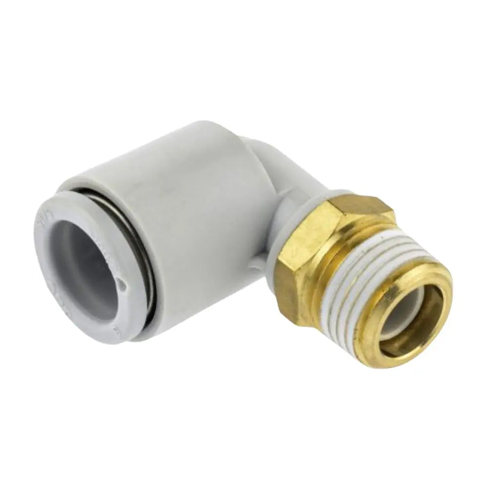 Conector Rapido 8mm x 1/4" (Codo).