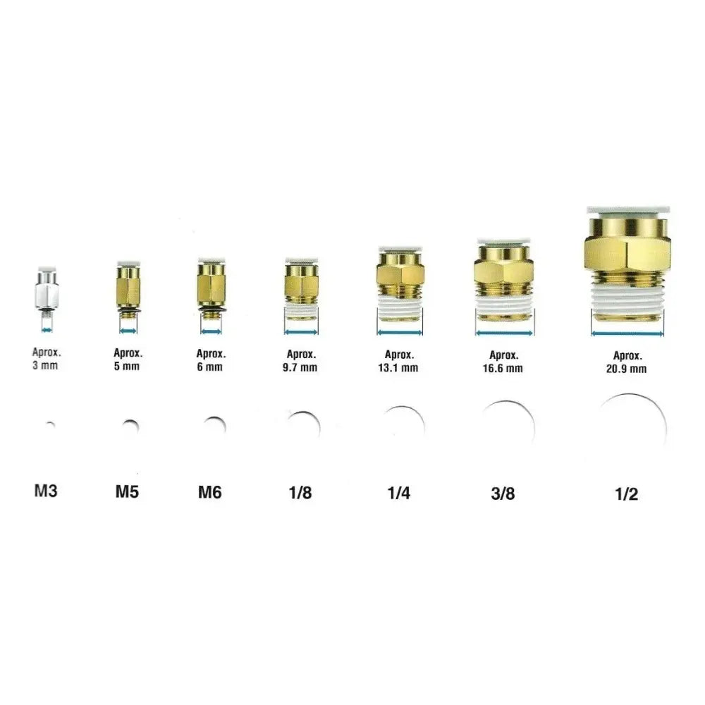 Conector Rapido Recto