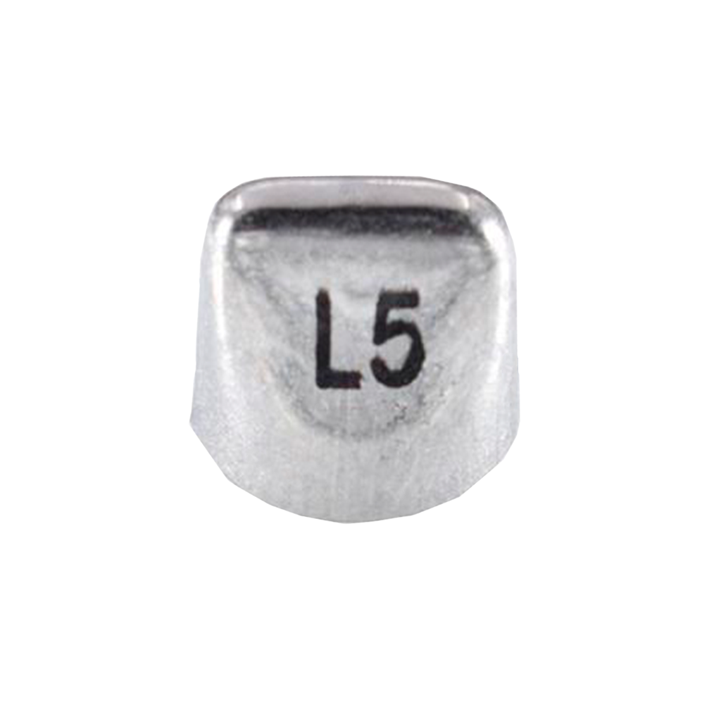 Coronas Infantil Acero-Cromo 3M