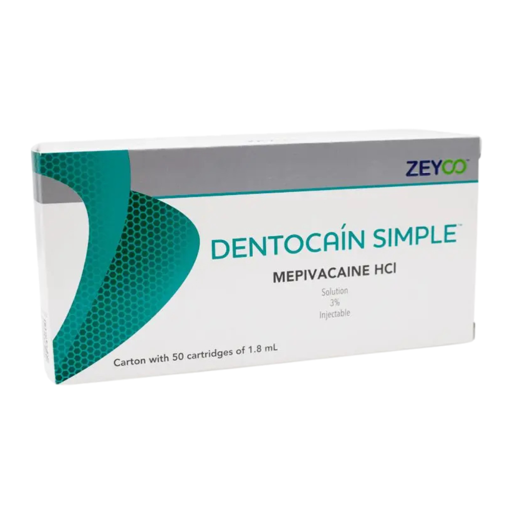 Dentocain 3% Anestesia Mepivacaina Zeyco*