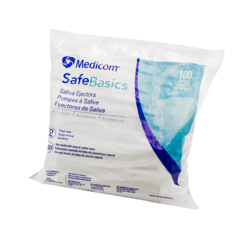 Eyectores De Saliva C/100 Medicom