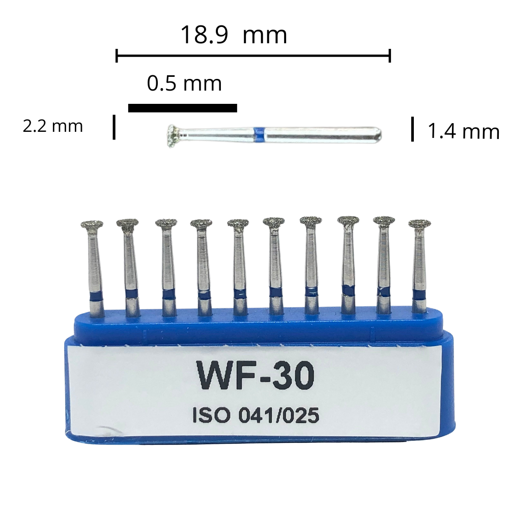 WF-30 Rueda Fresa Diamante Grano Medio 10 pz. DT