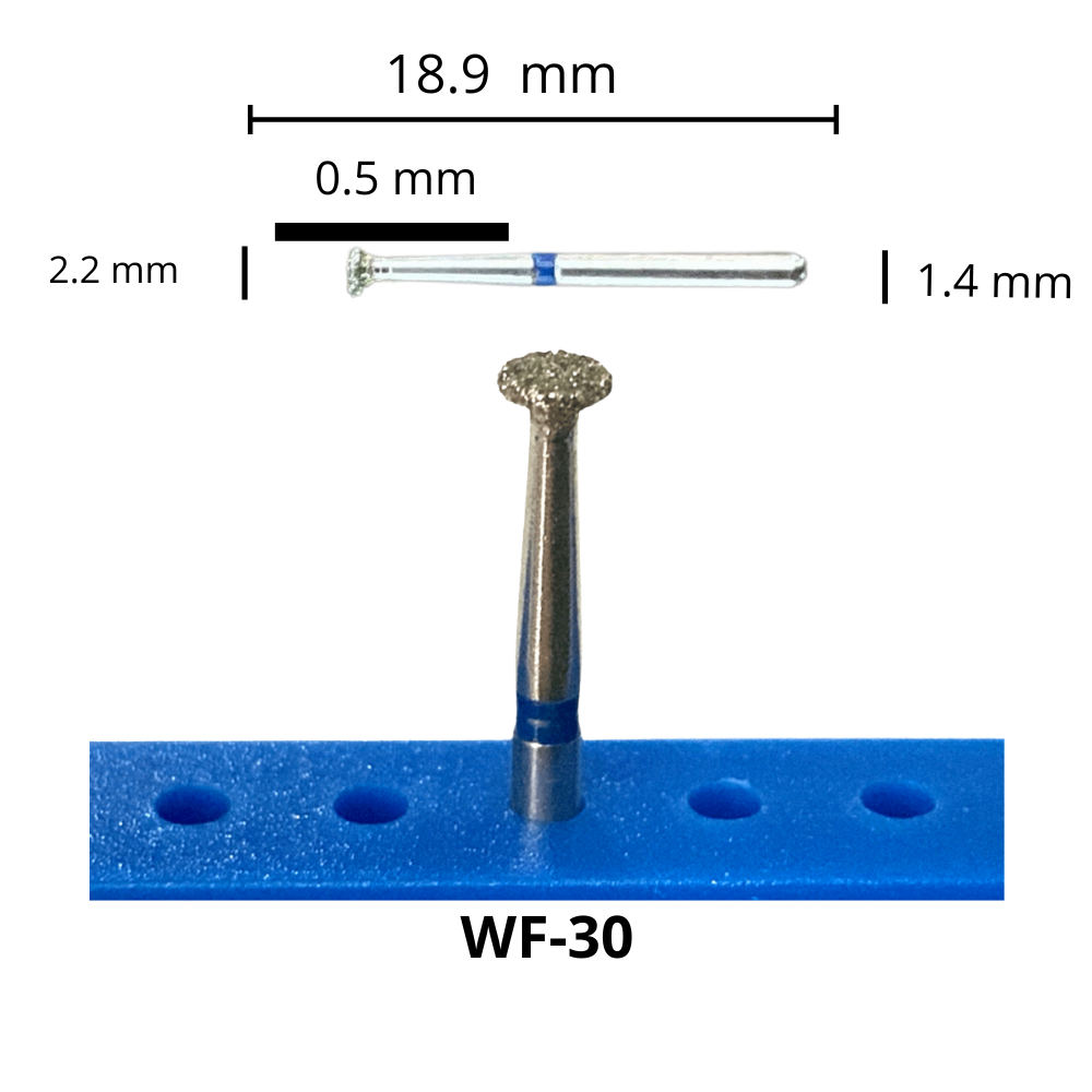 WF-30 Rueda Fresa Diamante Grano Medio Pza DT