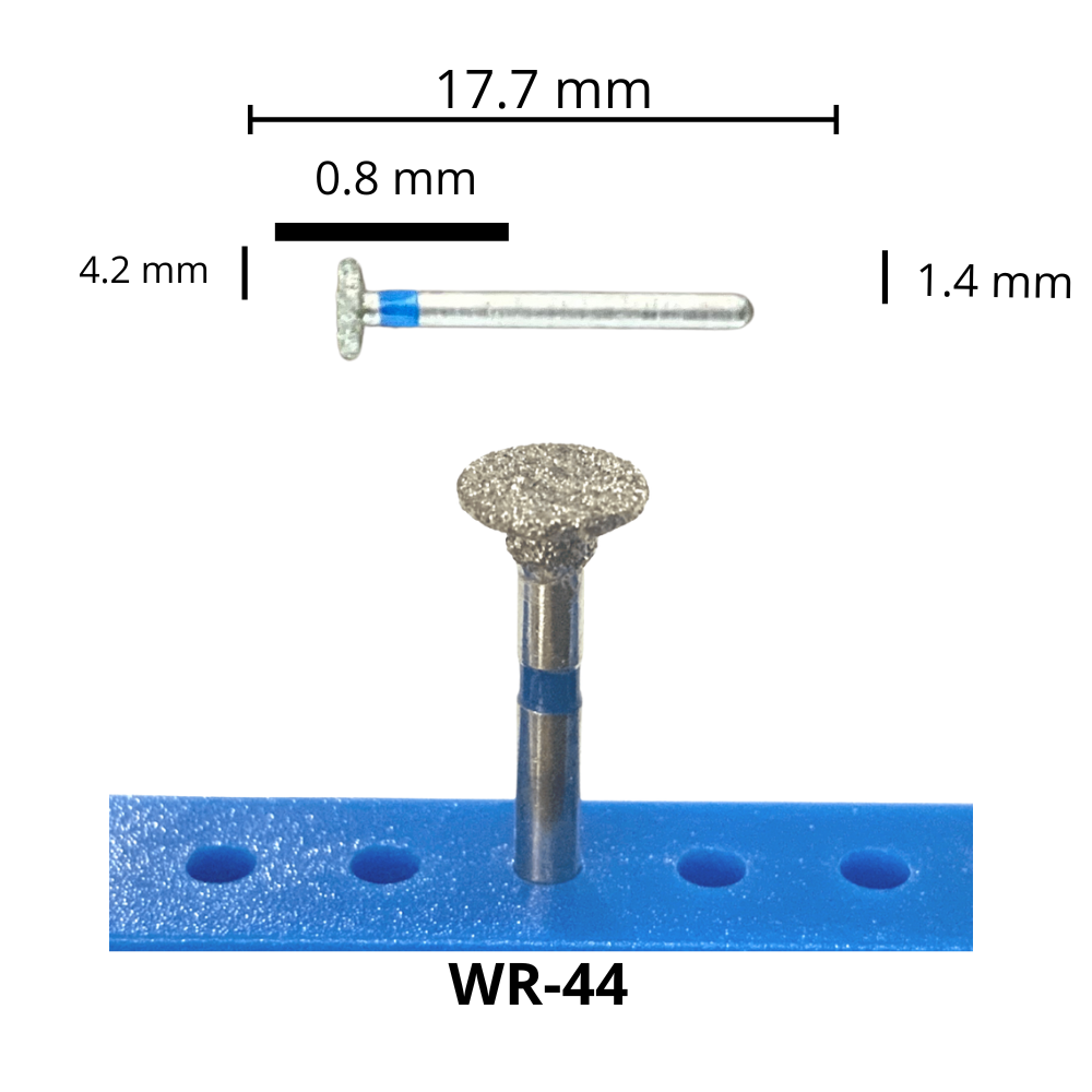 WR-44 Rueda Fresa Diamante Grano Medio Pza DT