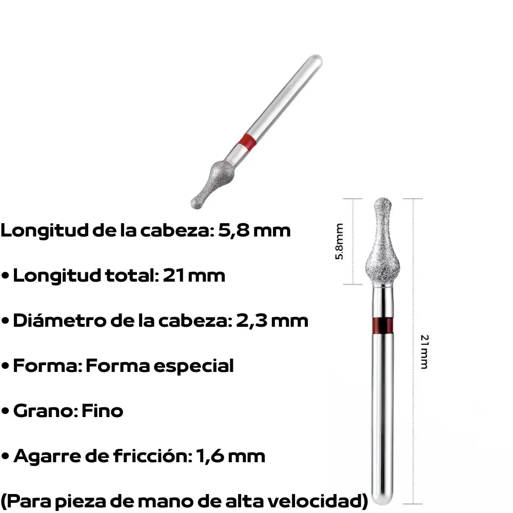 Fresa Chupón DT