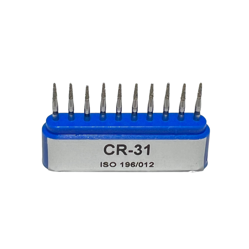 CR-31 Cono Fresa Diamante Grano Medio C/10 DT