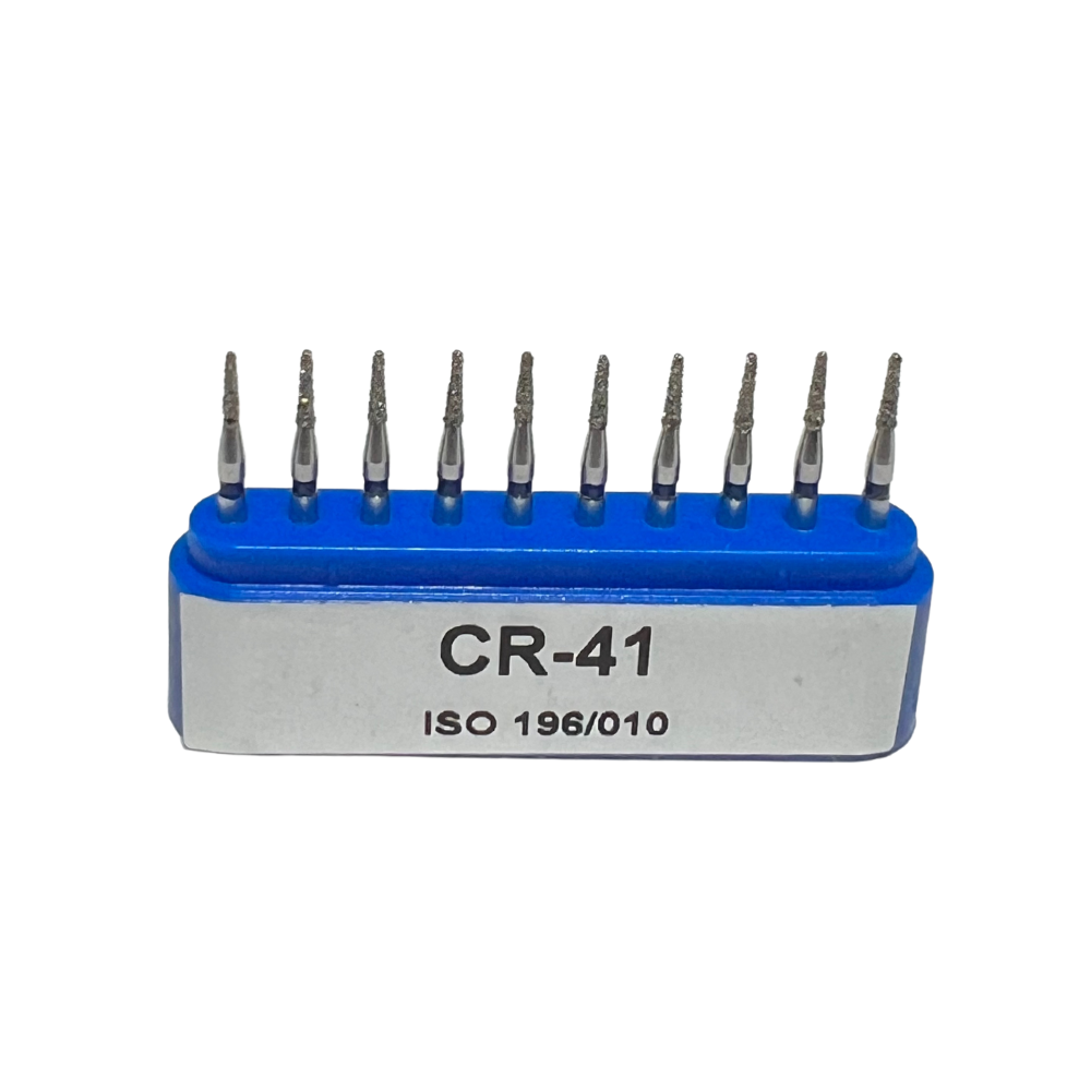 CR-41 cono Fresa Diamante Grano Medio C/10 DT