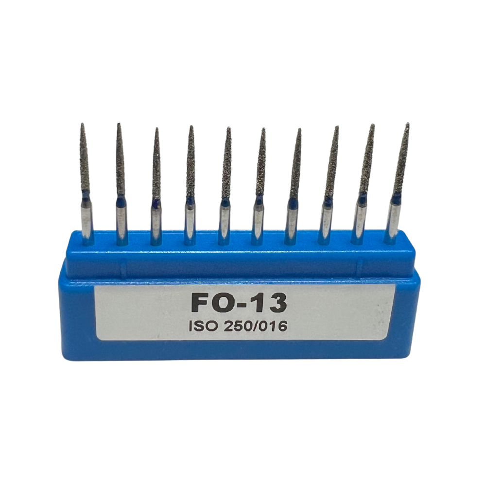 FO-13 Flama Fresa Diamante Grano Medio C/10 DT