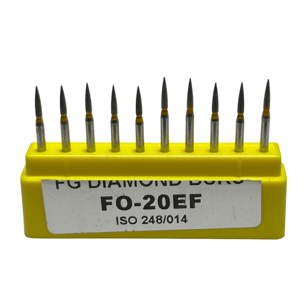 FO-20EF Flama Fresa Diamante Grano X Fino C/10 DT