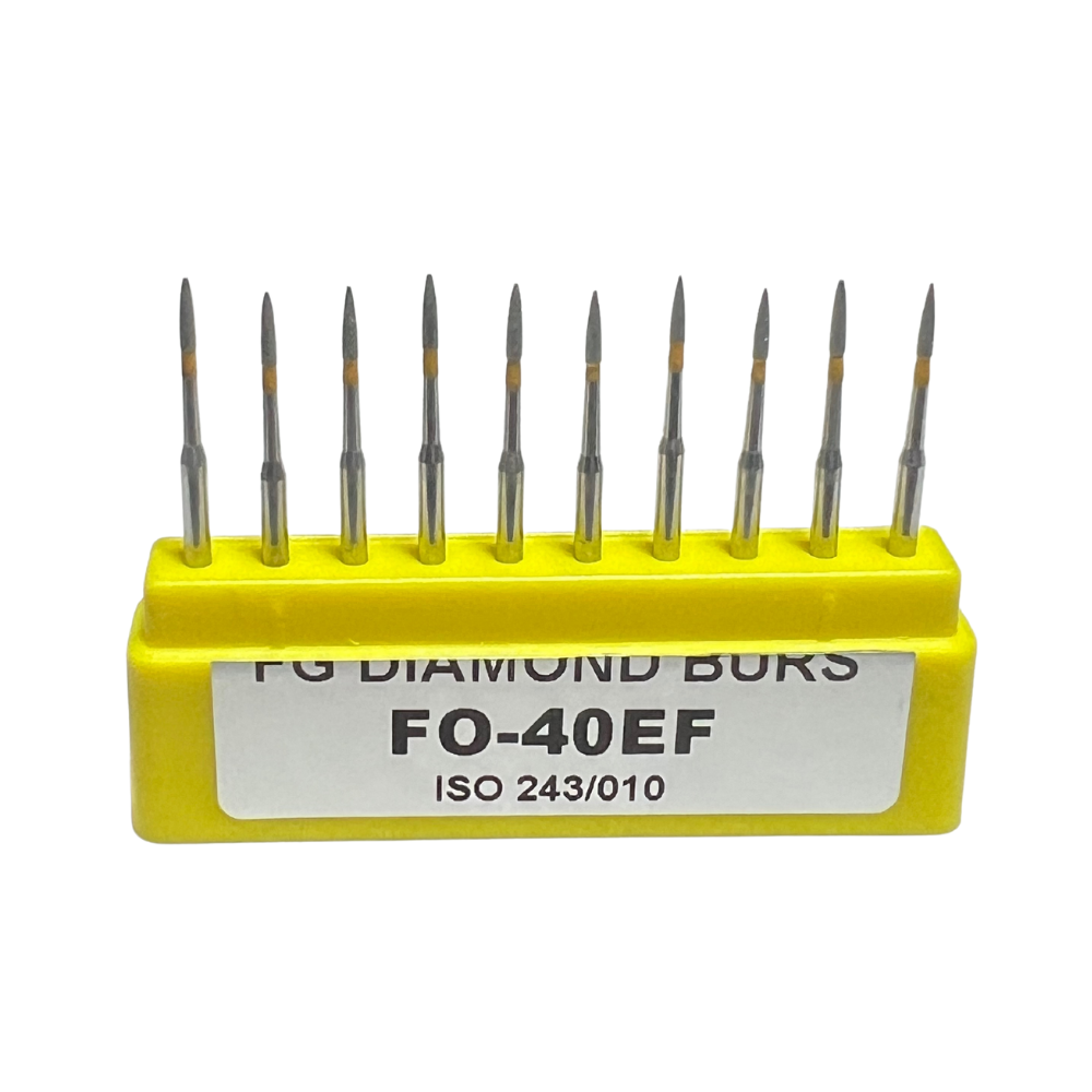 FO-40EF Fresa Flama Diamante Grano X Fino C/10 DT