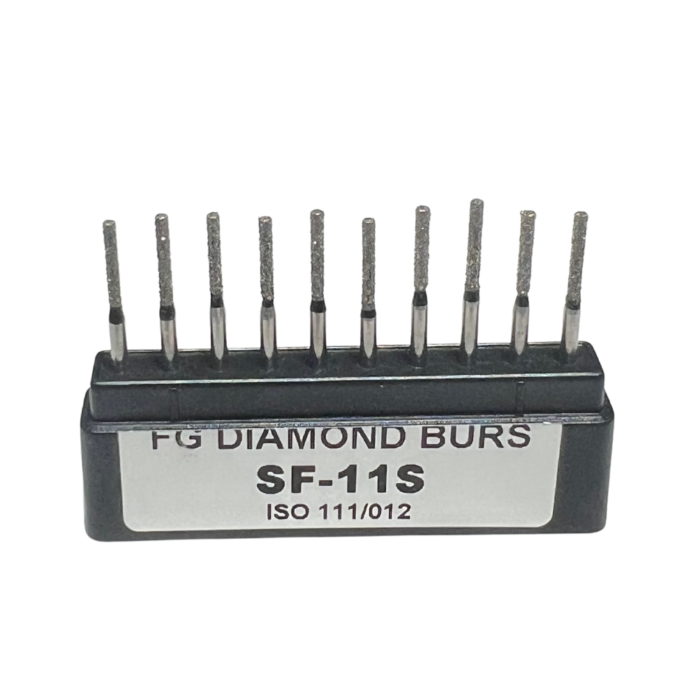 SF-11S Cilíndrica Fresa Diamante Grano X Grueso C/10 DT