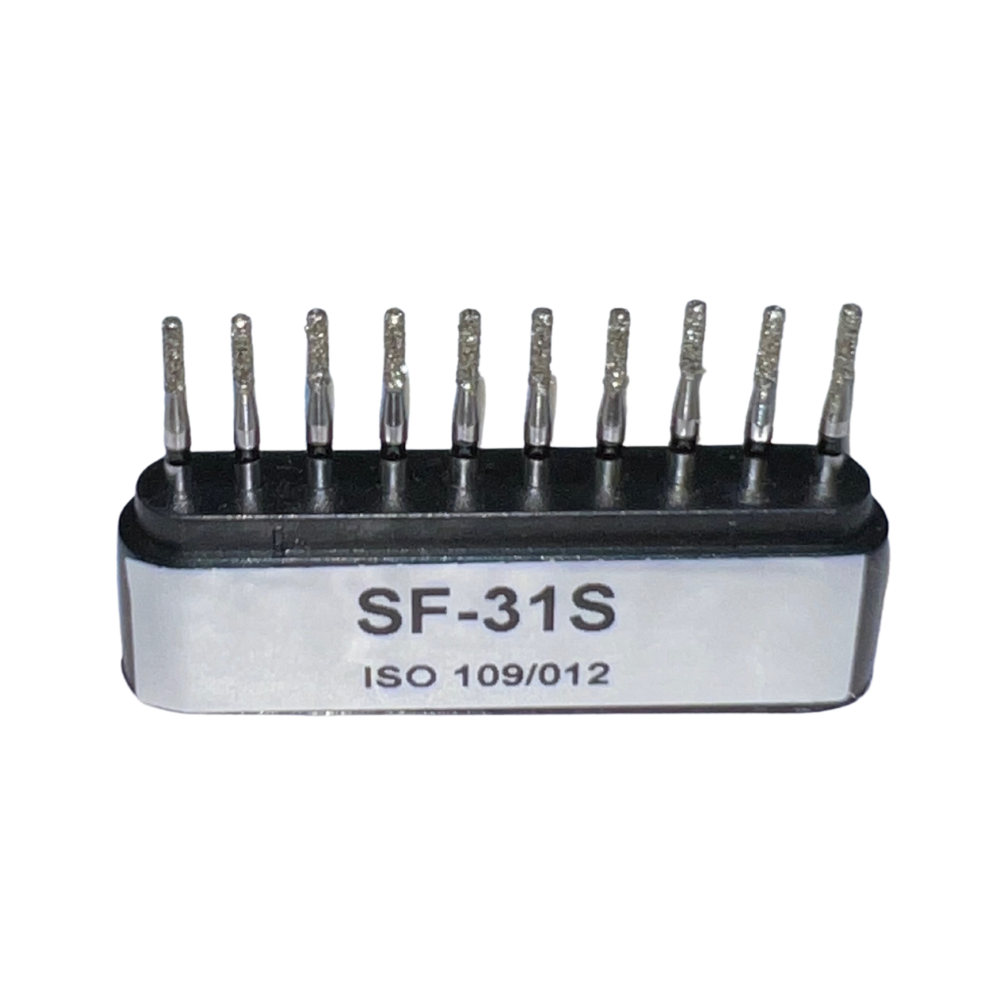 SF-31S Cilíndrica Fresa Diamante Grano X Grueso C/10 DT
