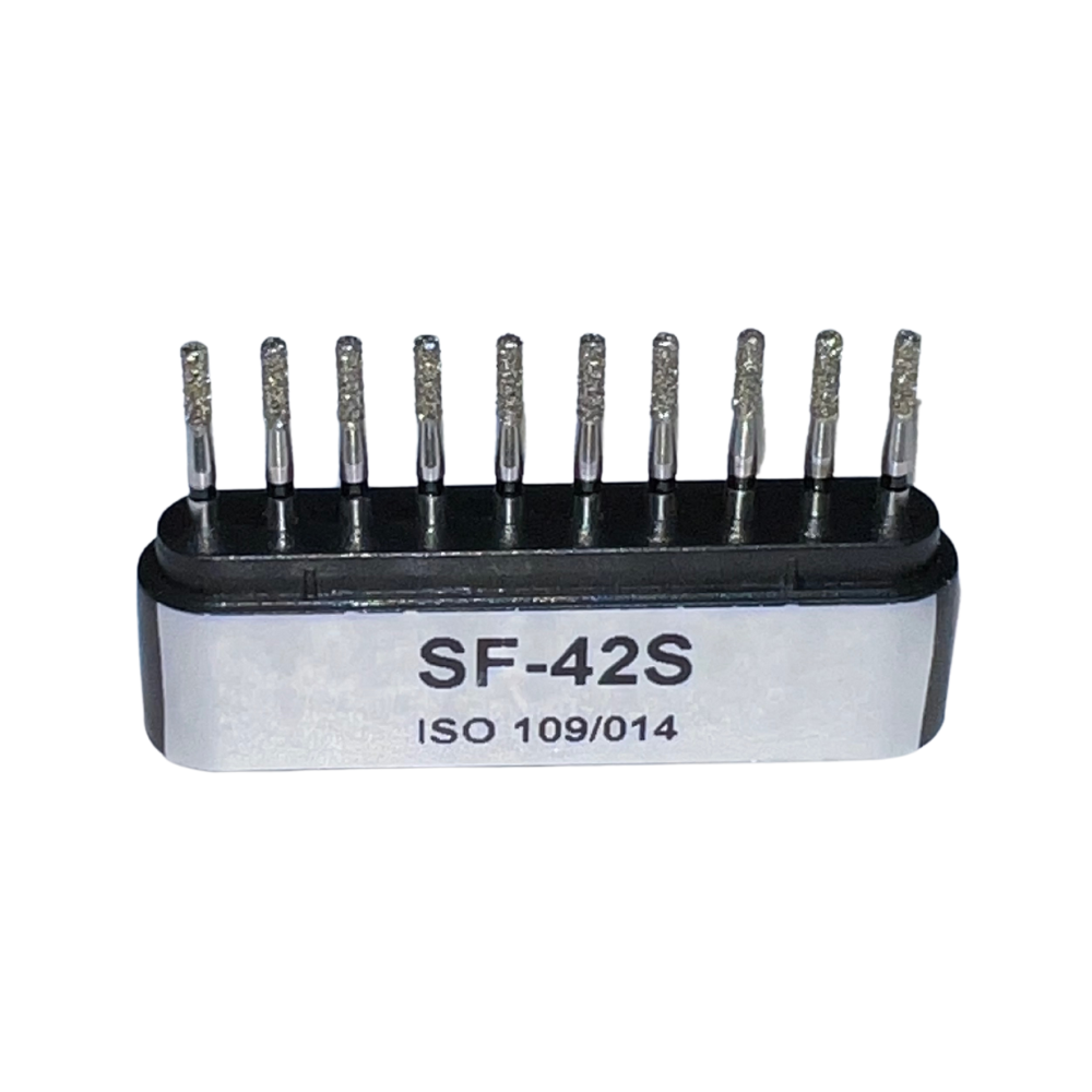 SF-42S Cilindrica Fresa Diamante Grano X Grueso C/10 DT