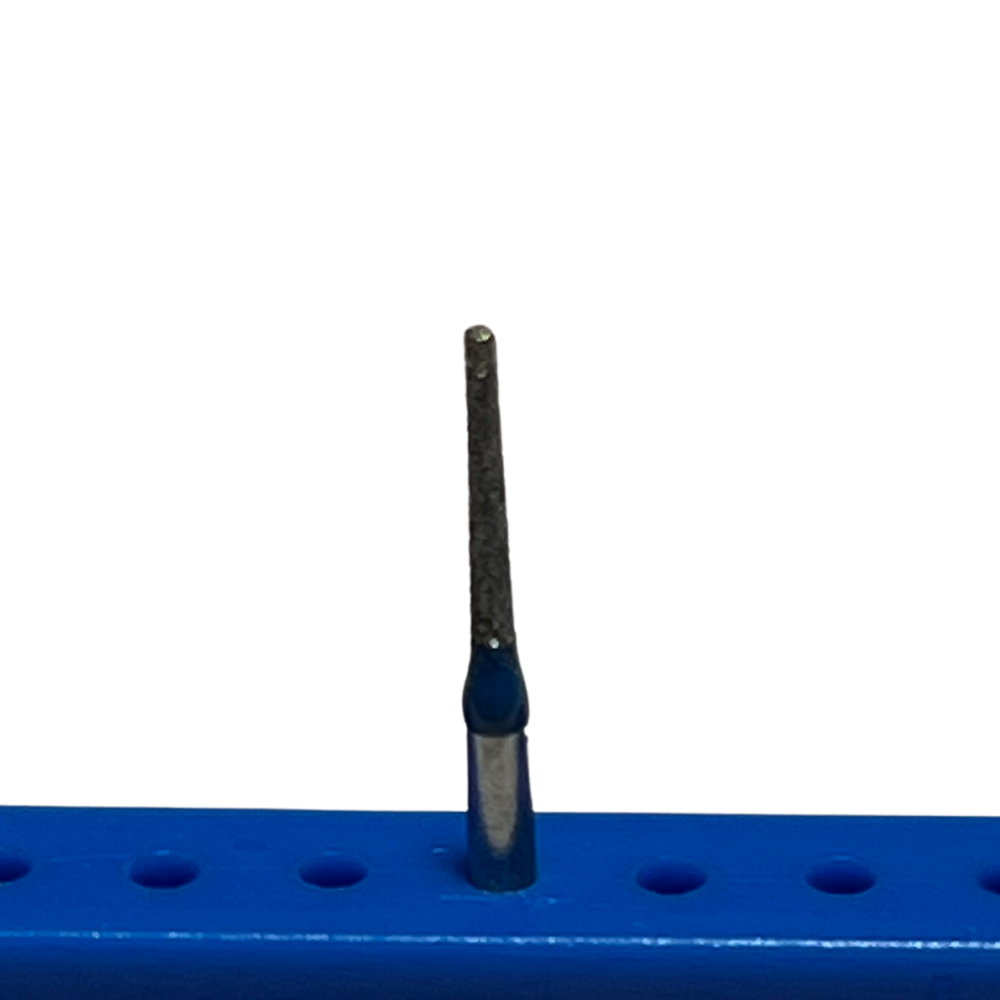 TF-10 Cilíndrica Punta Plana Fresa Diamante Grano Medio Pza DT