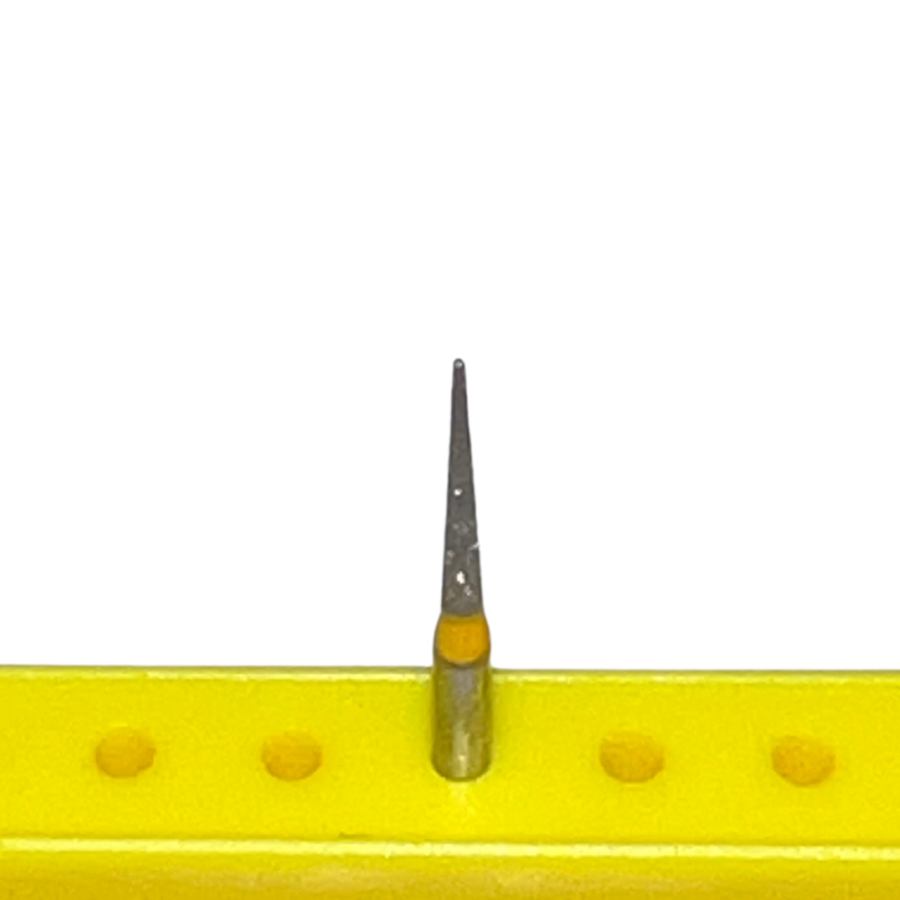 TF-11EF Cilíndrica Punta Plana Fresa Diamante Grano X Fino C/10 DT