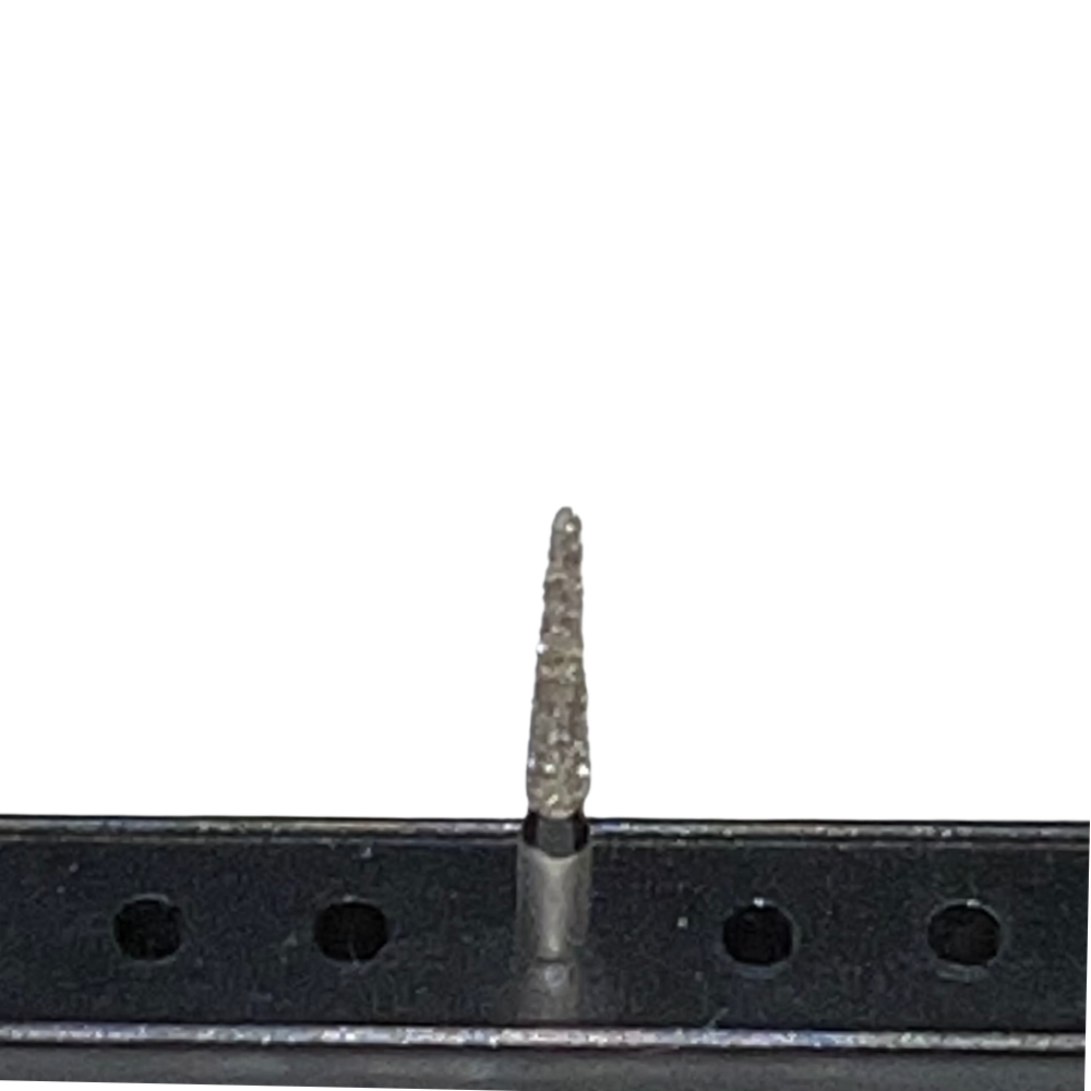 TF-12S Cilíndrica Punta Plana Fresa Diamante Grano X Grueso Pza DT
