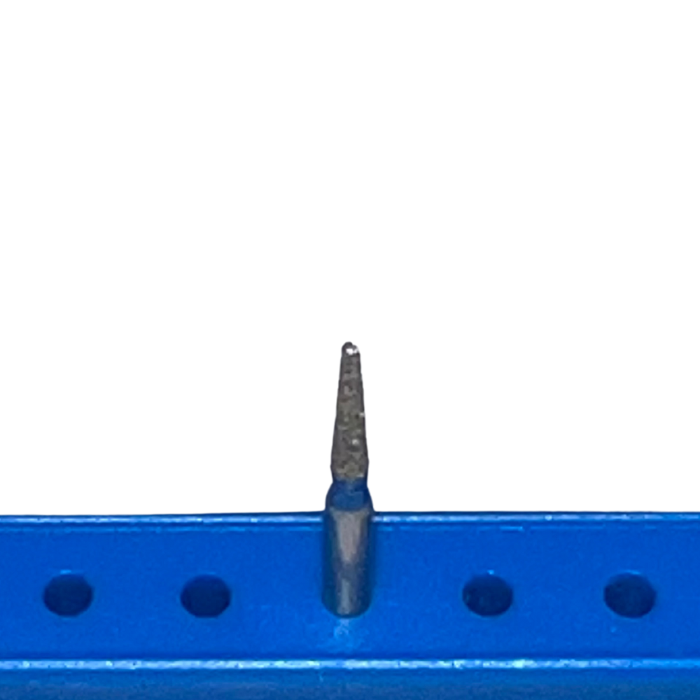 TF-20 Cilíndrica Punta Plana Fresa Diamante Grano Medio C/10 DT