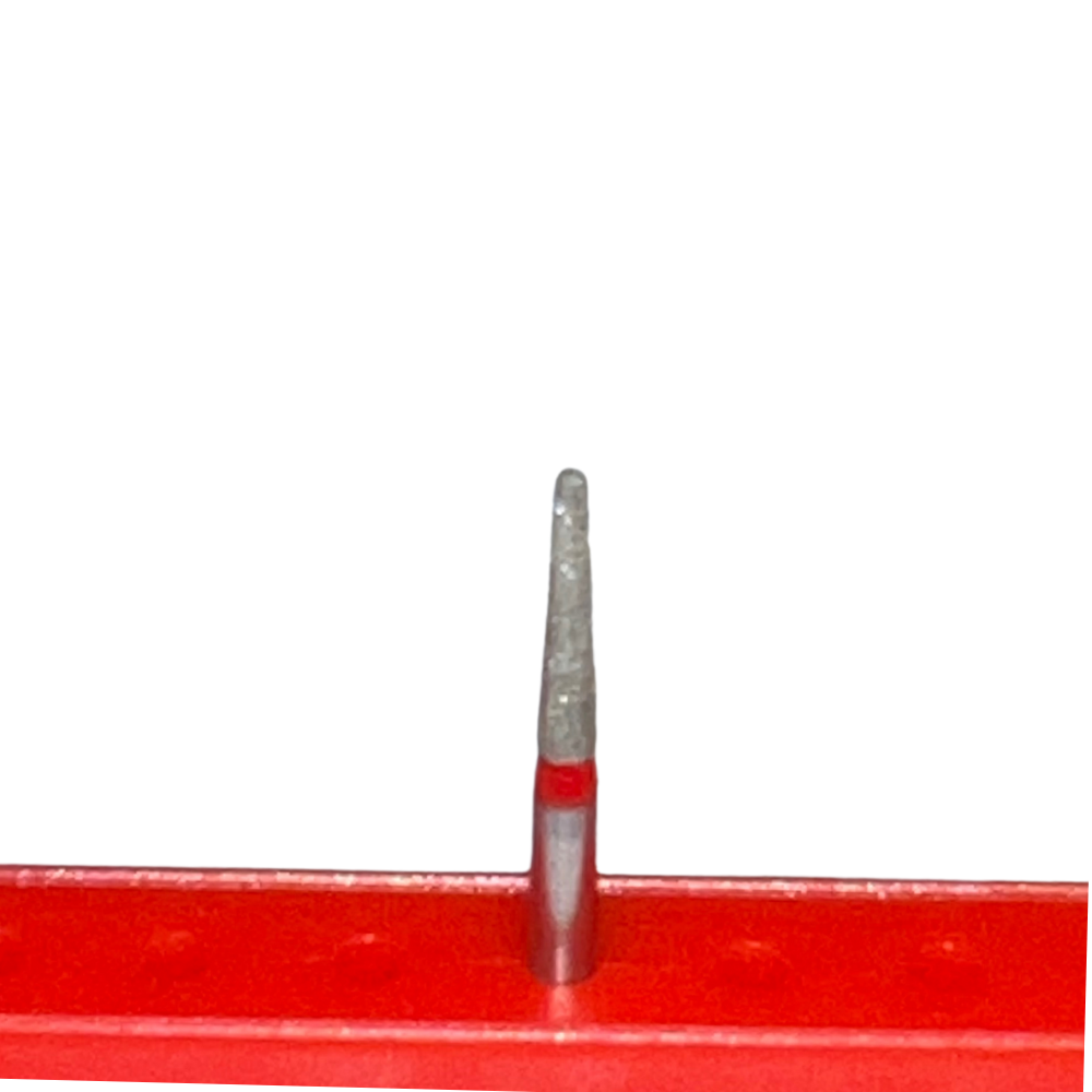 TF-21F Cilíndrica Punta Plana Fresa Diamante Grano Fino Pza DT