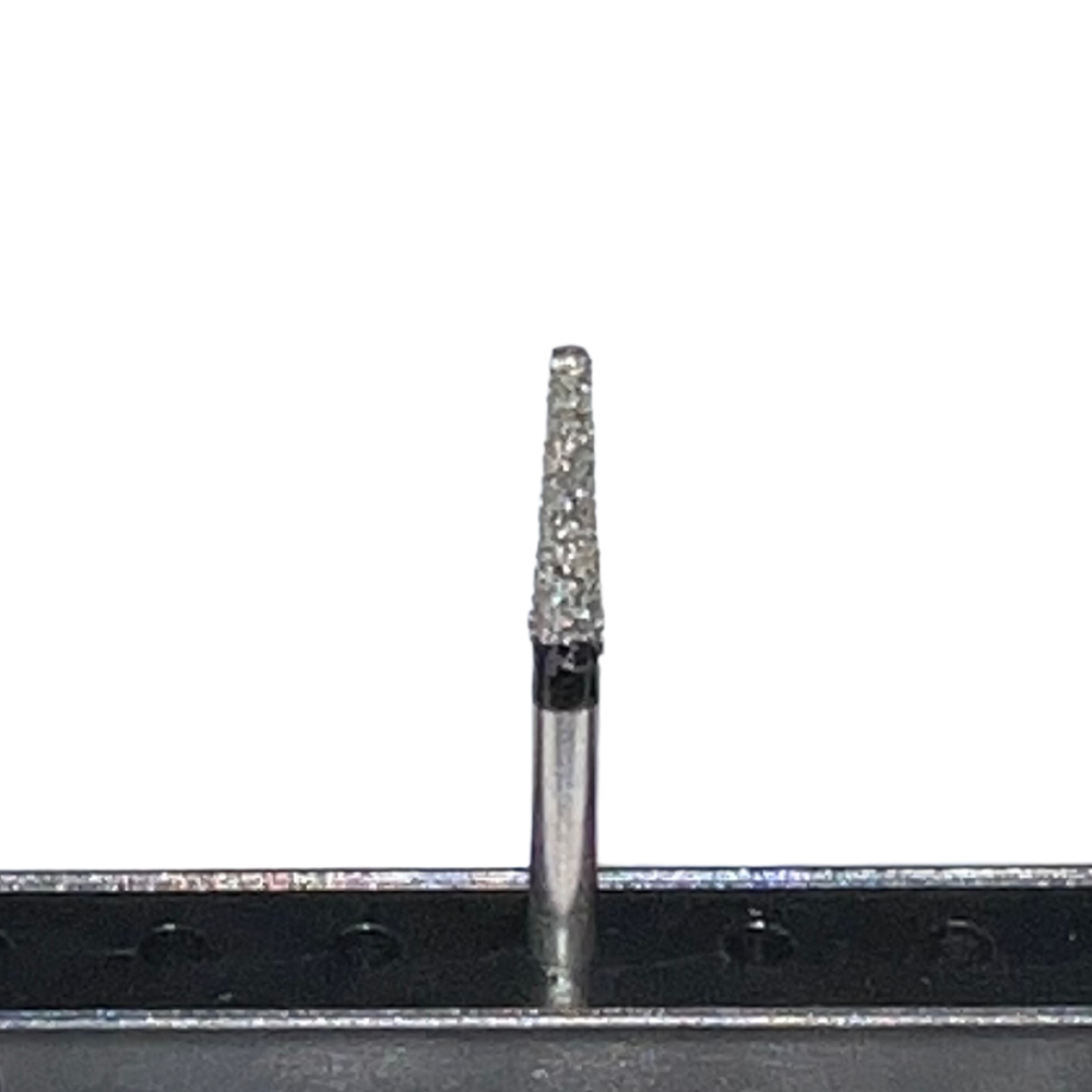 TF-21S Cilíndrica Punta Plana Fresa Diamante Grano X Grueso Pza DT
