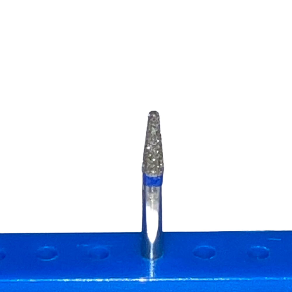 TF-23 Cilíndrica Punta Plana Fresa Diamante Grano Medio Pza DT