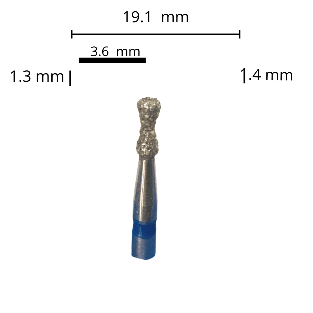 DI-42 Cono Fresa Diamante Doble Grano Medio Pza DT