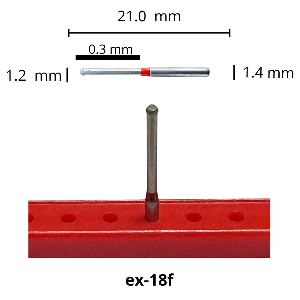 EX-18F Rueda Fresa Diamante Grano Fino Pza DT