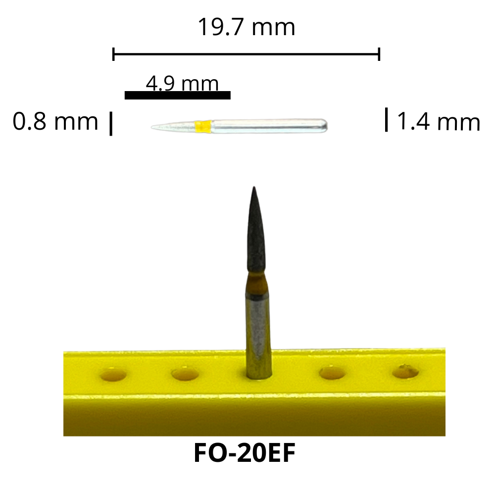 FO-20EF Flama Fresa Diamante Grano X Fino Pza DT