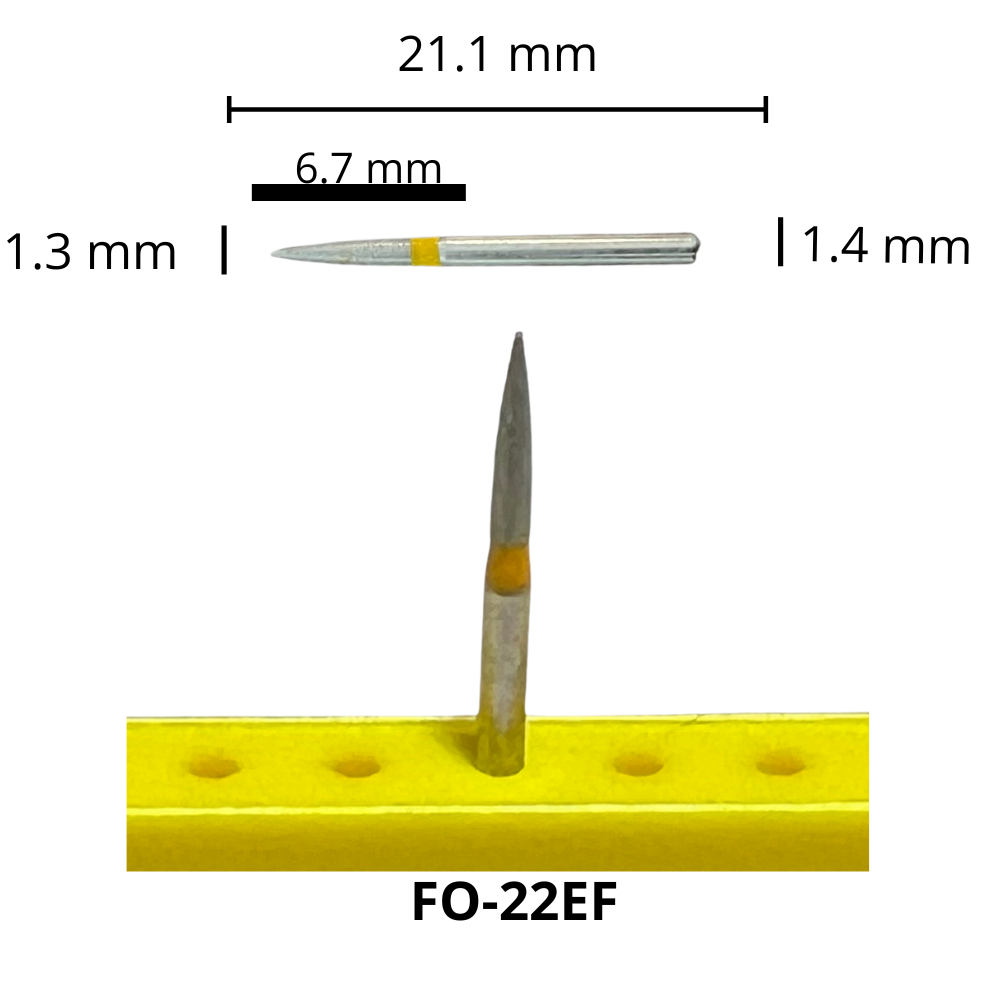 FO-22EF Flama Fresa Diamante Grano X Fino Pza DT