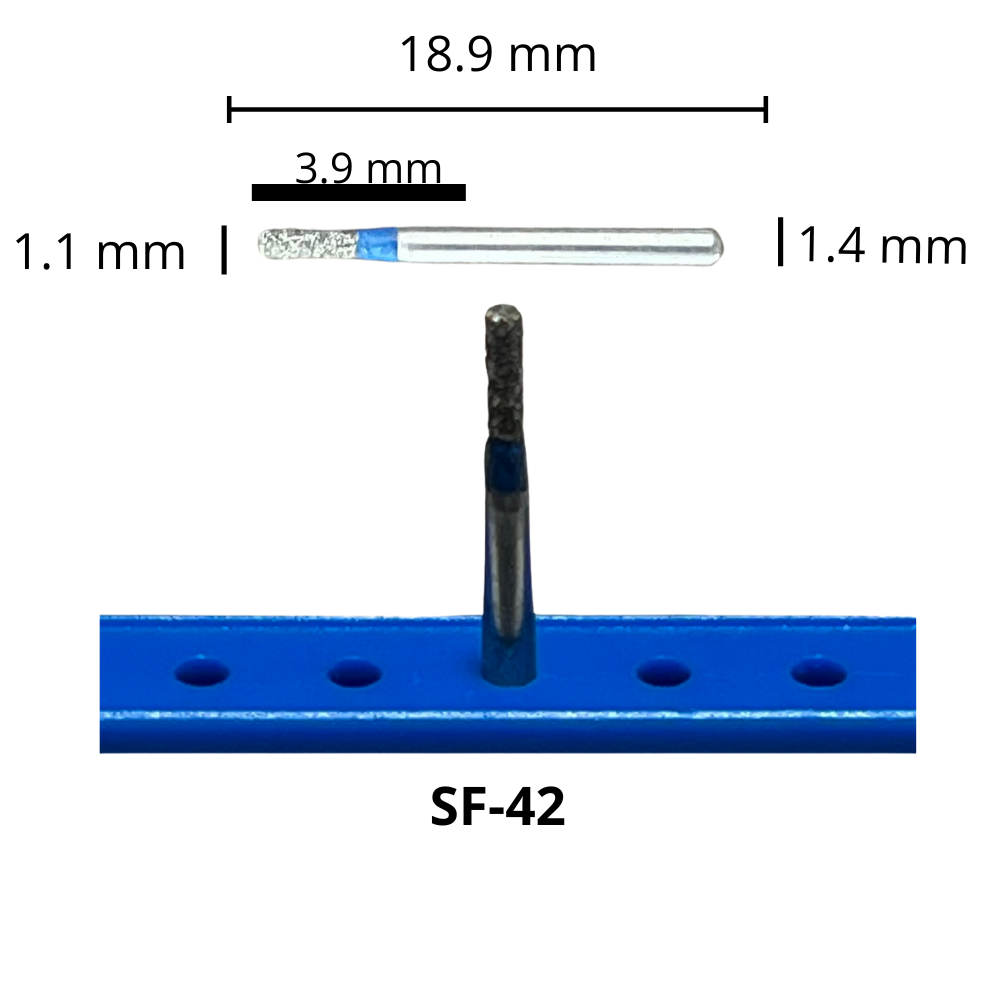 SF-42 Cilíndrica Fresa Diamante Grano Medio Pza DT