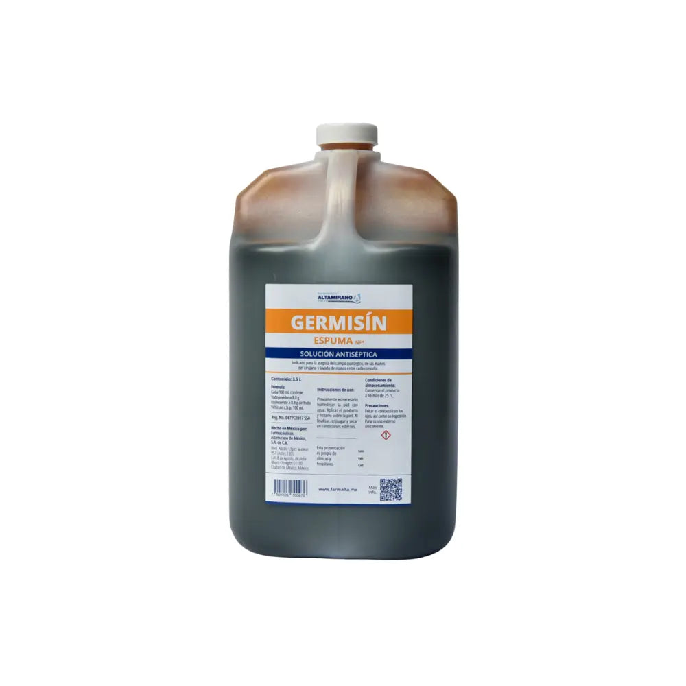 Germisin Espuma NF* Solución Antiséptica Altamirano