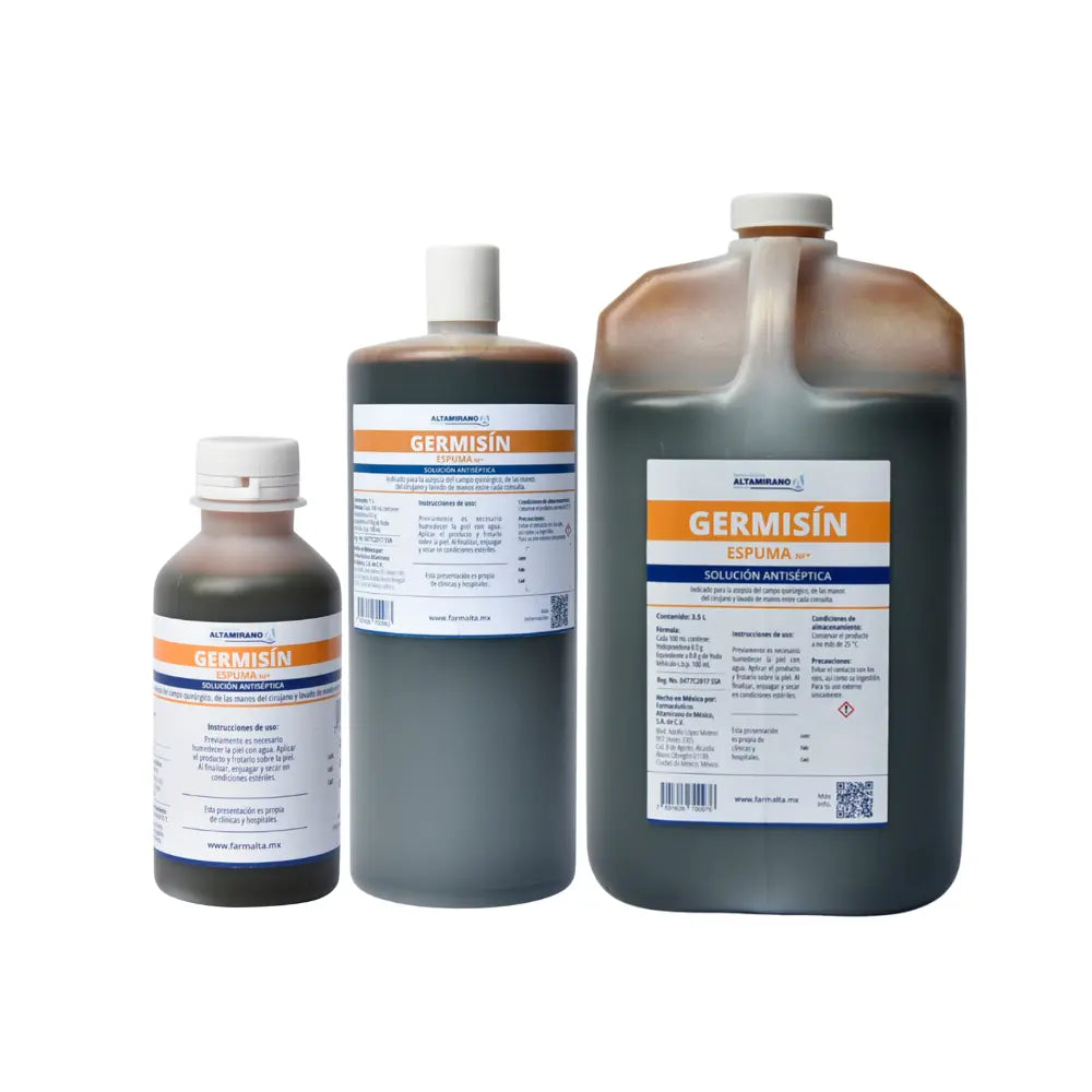 Germisin Espuma NF* Solución Antiséptica Altamirano