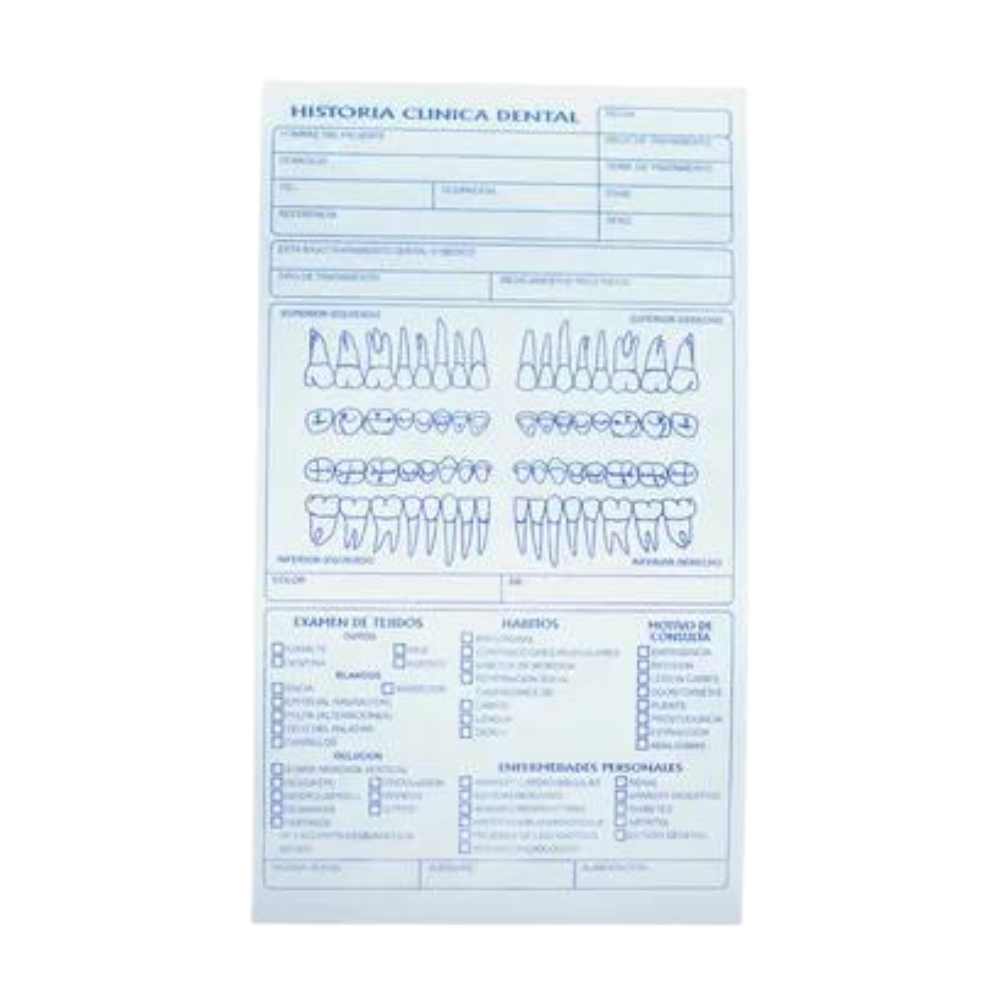 Historia Clinica De Paciente Simplificada