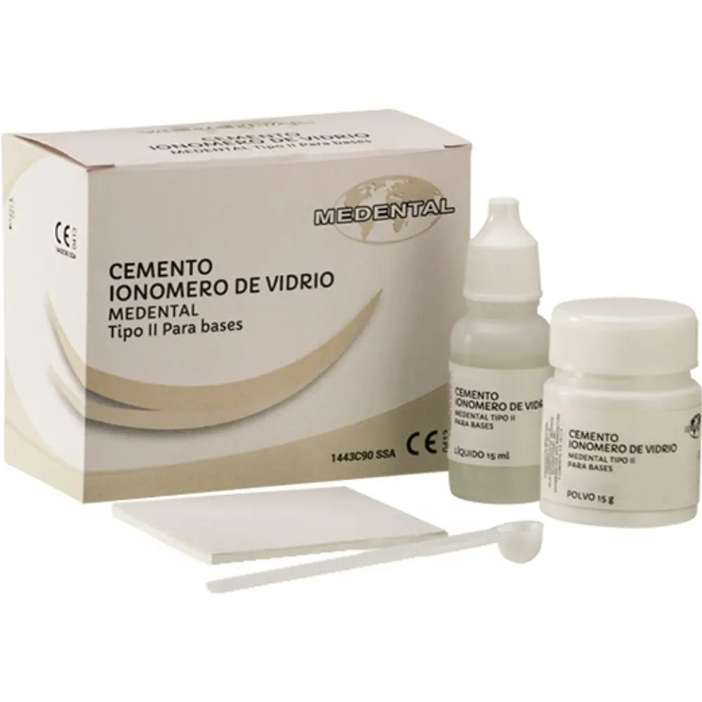 Ionomero Vidrio Tipo 2 Jgo. Medental