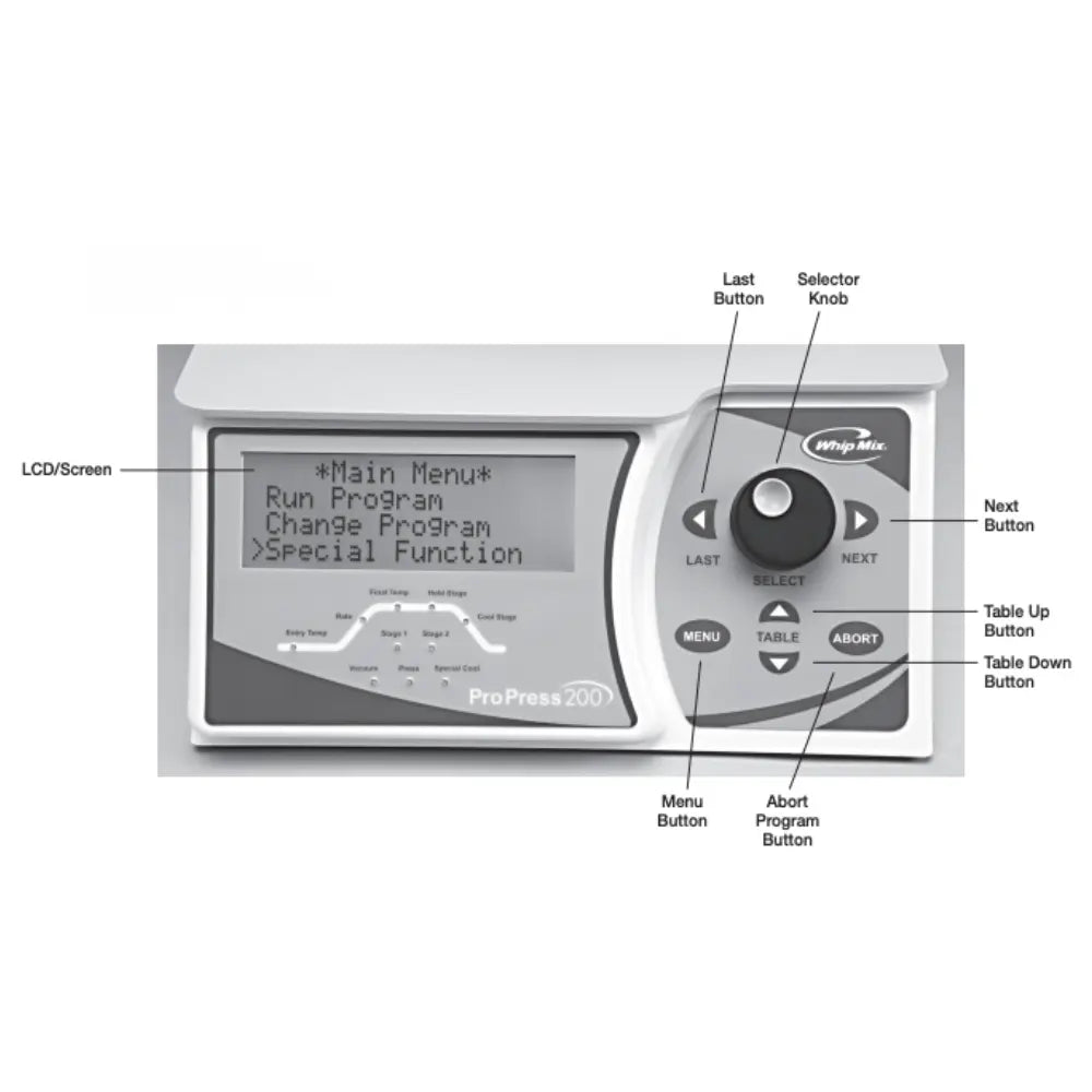 Knob ProPress 200 Whipmix