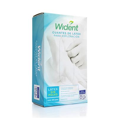 Guantes Latex Wident C/100 Colores
