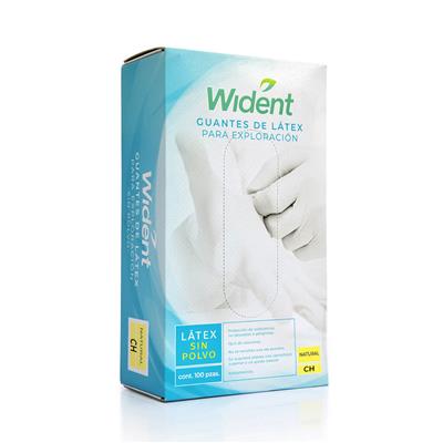Guantes Latex Wident C/100 Colores