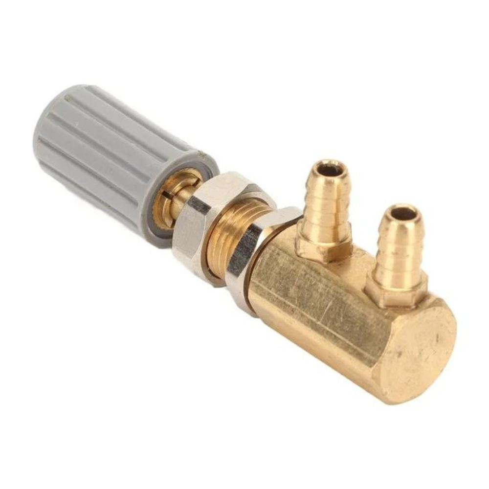 Llave Paso Lateral 1/4" X 1/4" (5mm) Aire o Agua DT