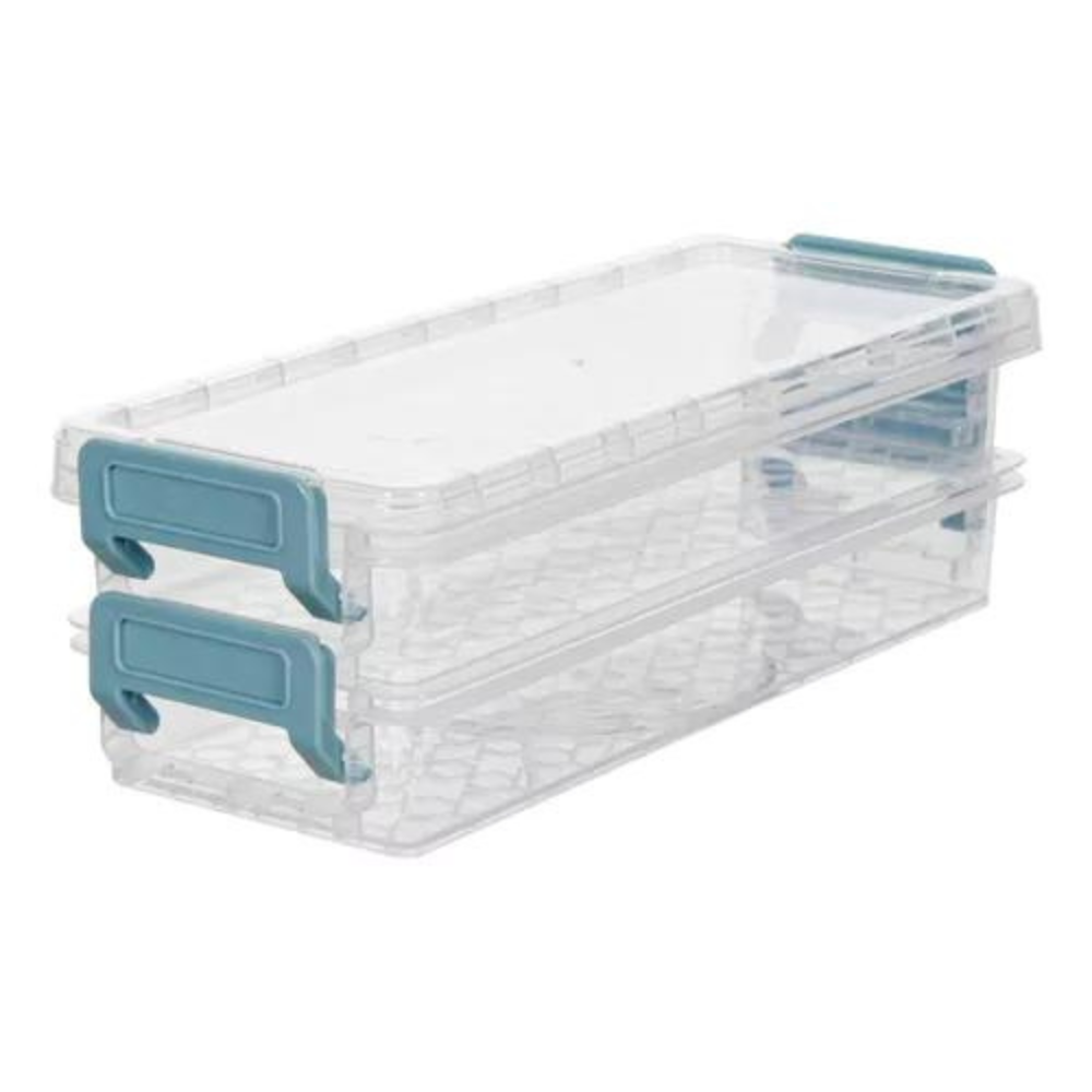 Caja C/2 Apilable Organizador 7044 Plastico