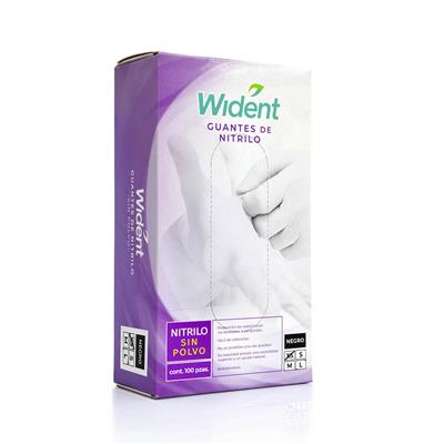 Guantes Nitrilo Wident C/100 Colores