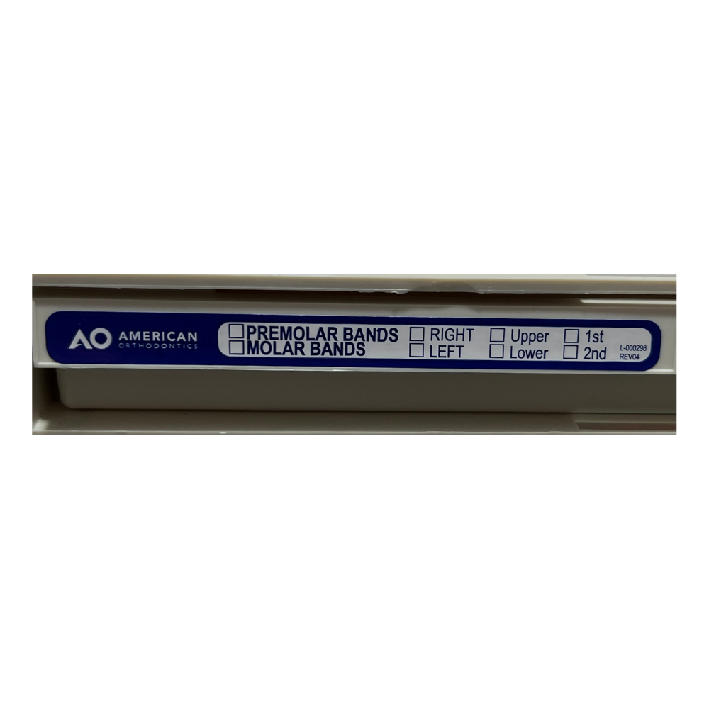 Organizador P/ Bandas Caja Plastico American Orthodontics