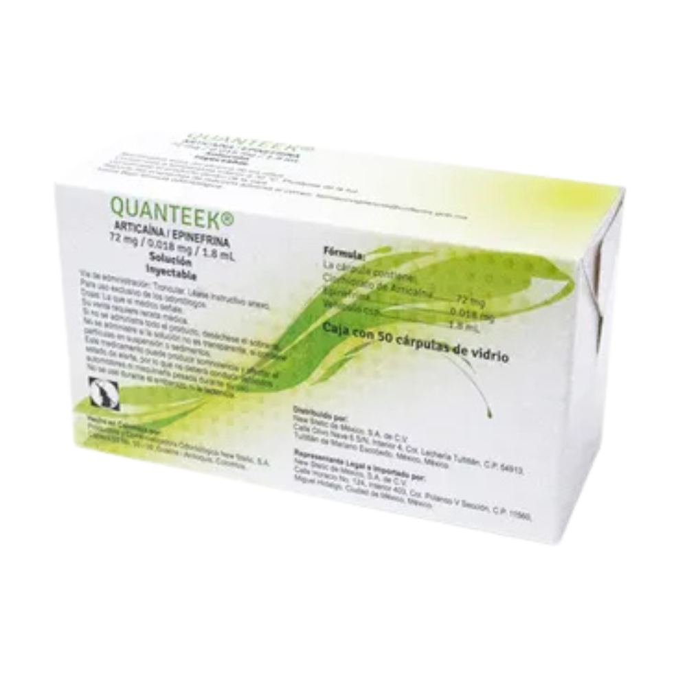Quanteek 4% Articaina Anestesia Newstetic
