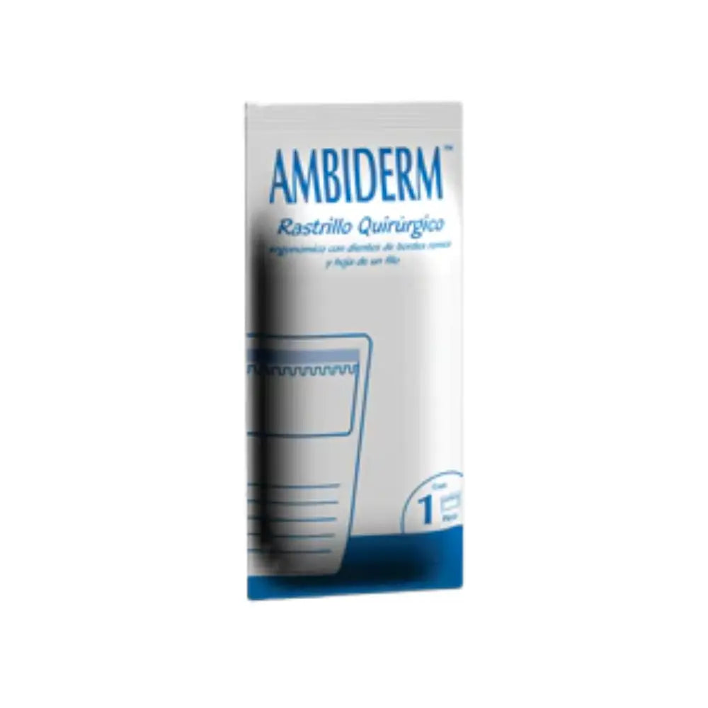 Rastrillo Ergonómico (1 filo) Ambiderm