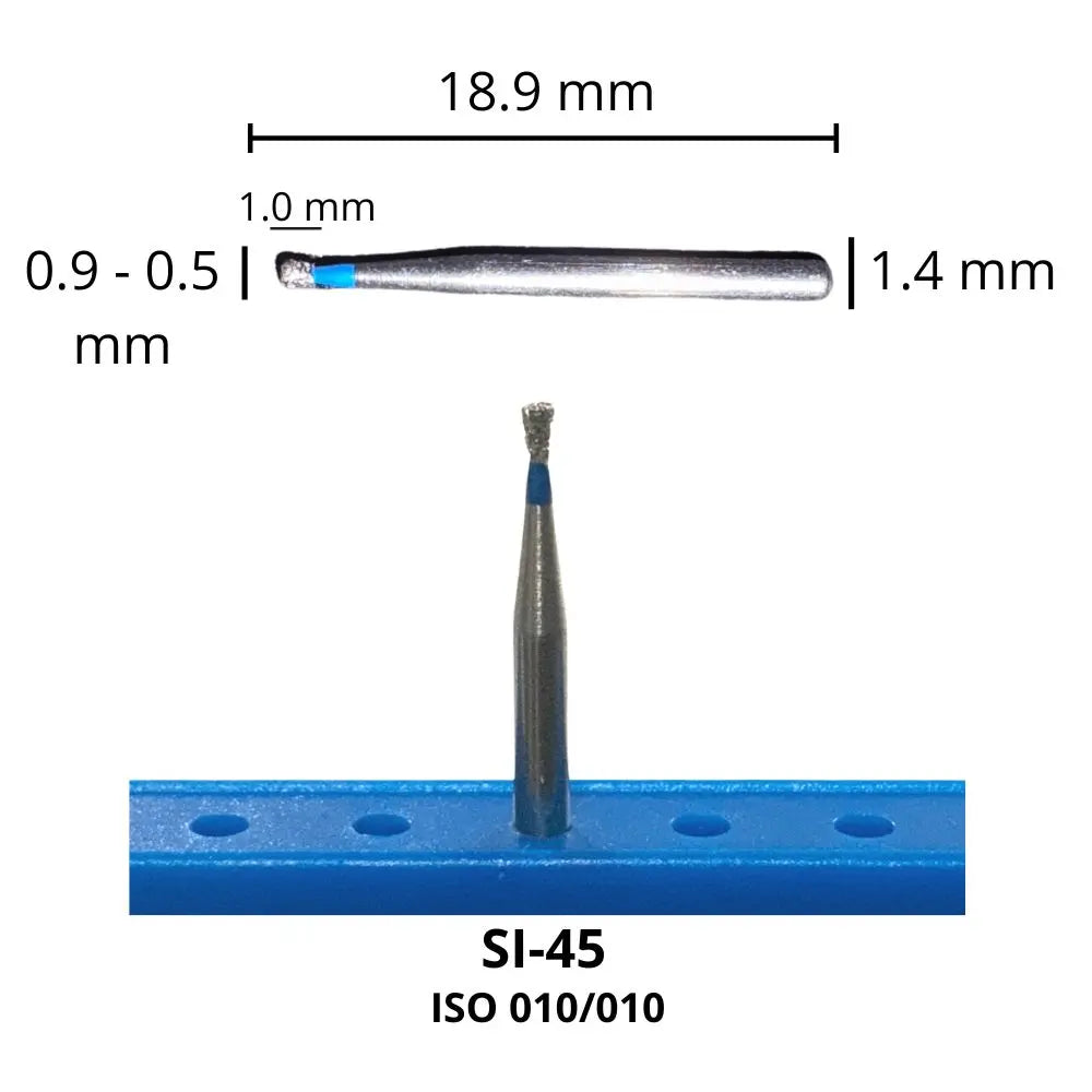 SI-45 Cono Invertido Fresa Diamante Grano Medio Pza DT