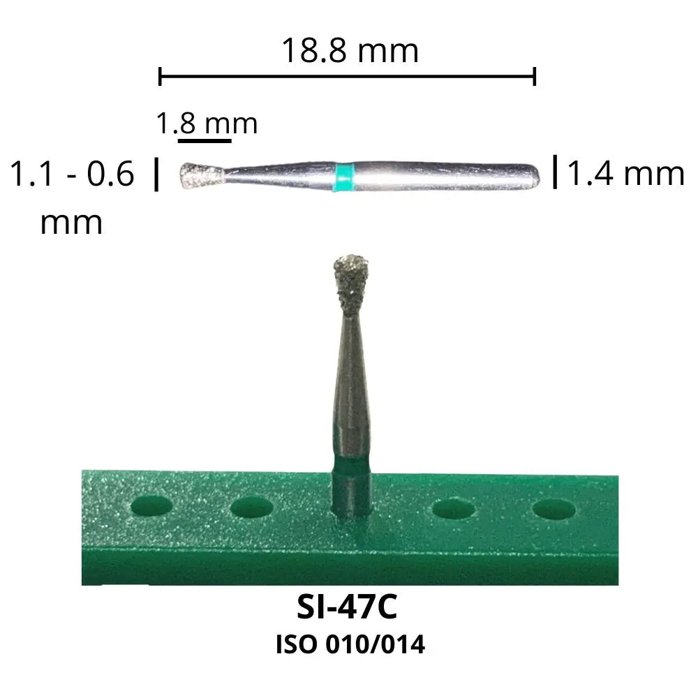 SI-47C Cono Invertido Fresa Diamante Grano Grueso Pza DT