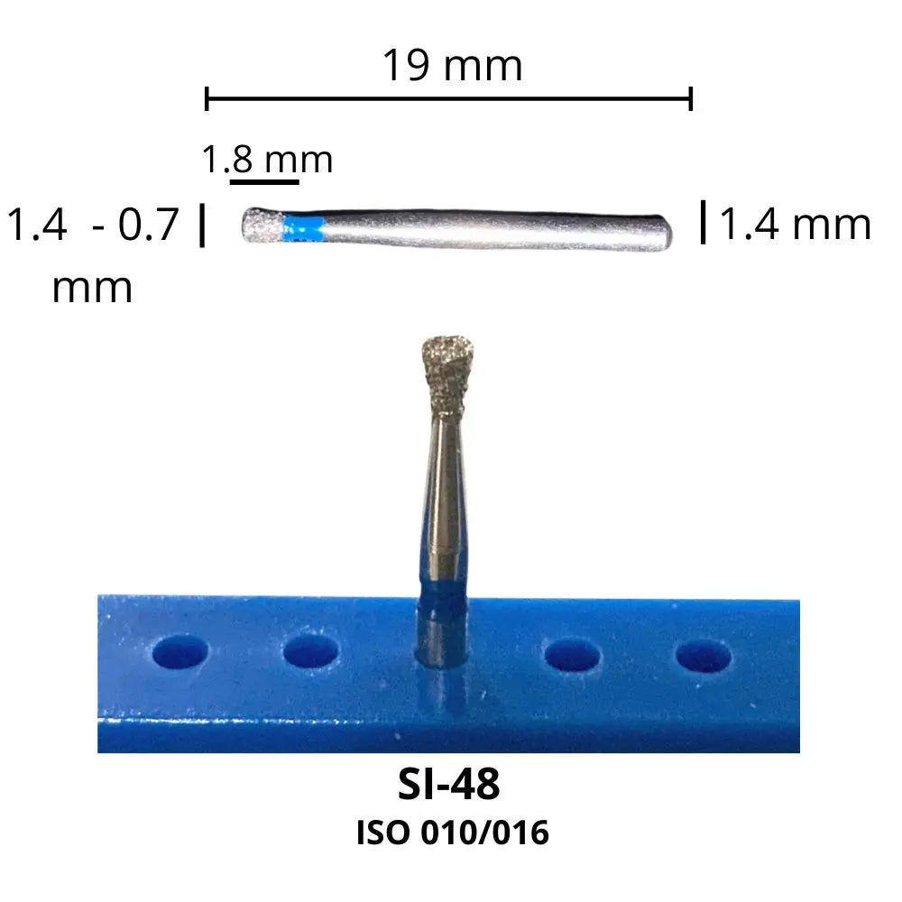SI-48 Cono Invertido Fresa Diamante Grano Medio Pza DT
